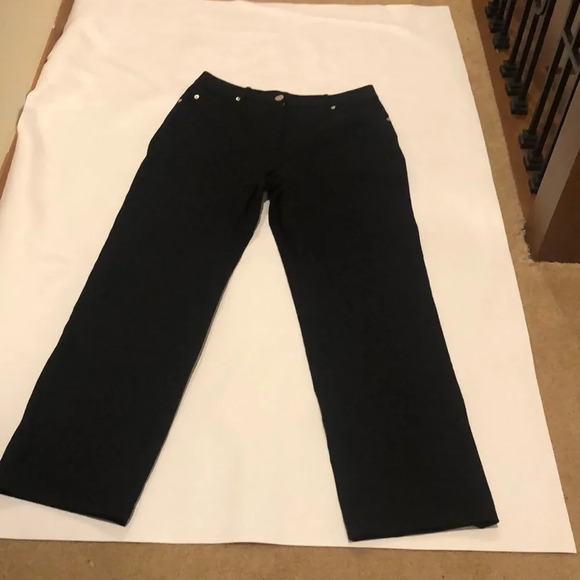 ST. John Sport black jeans - Picture 1 of 8